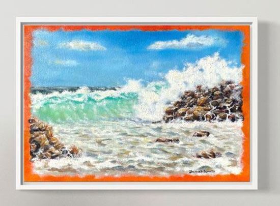 Picture of "Saltwater Rocks" 300mm x 420m