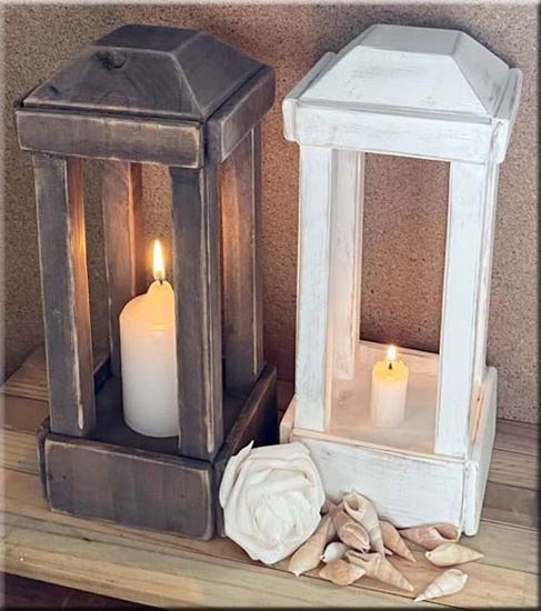 Picture of Lanterns Rustic 27cm Height