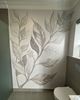 Botanical  Bathroom Mural